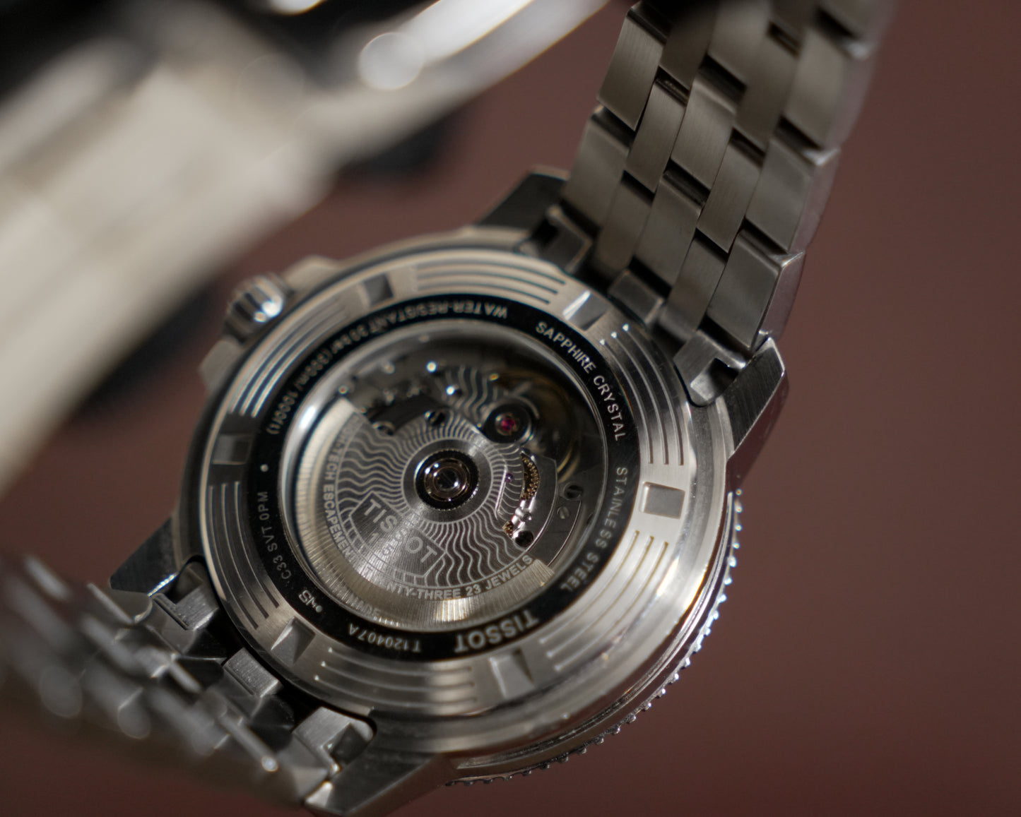 Pre-Owned Tissot Seastar Powermatic 80 Silver Dial