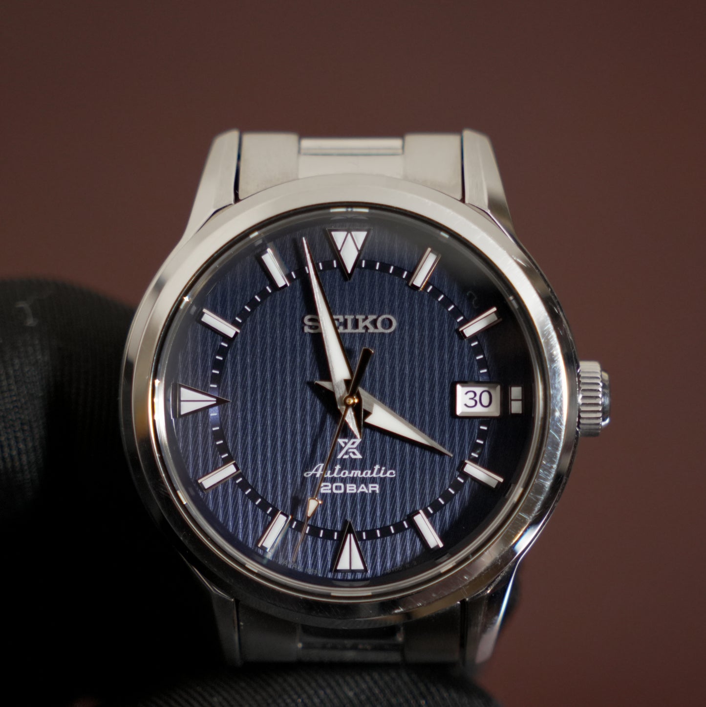 Pre-Owned Seiko Prospex Alpinist SPB249J1 Blue Dial