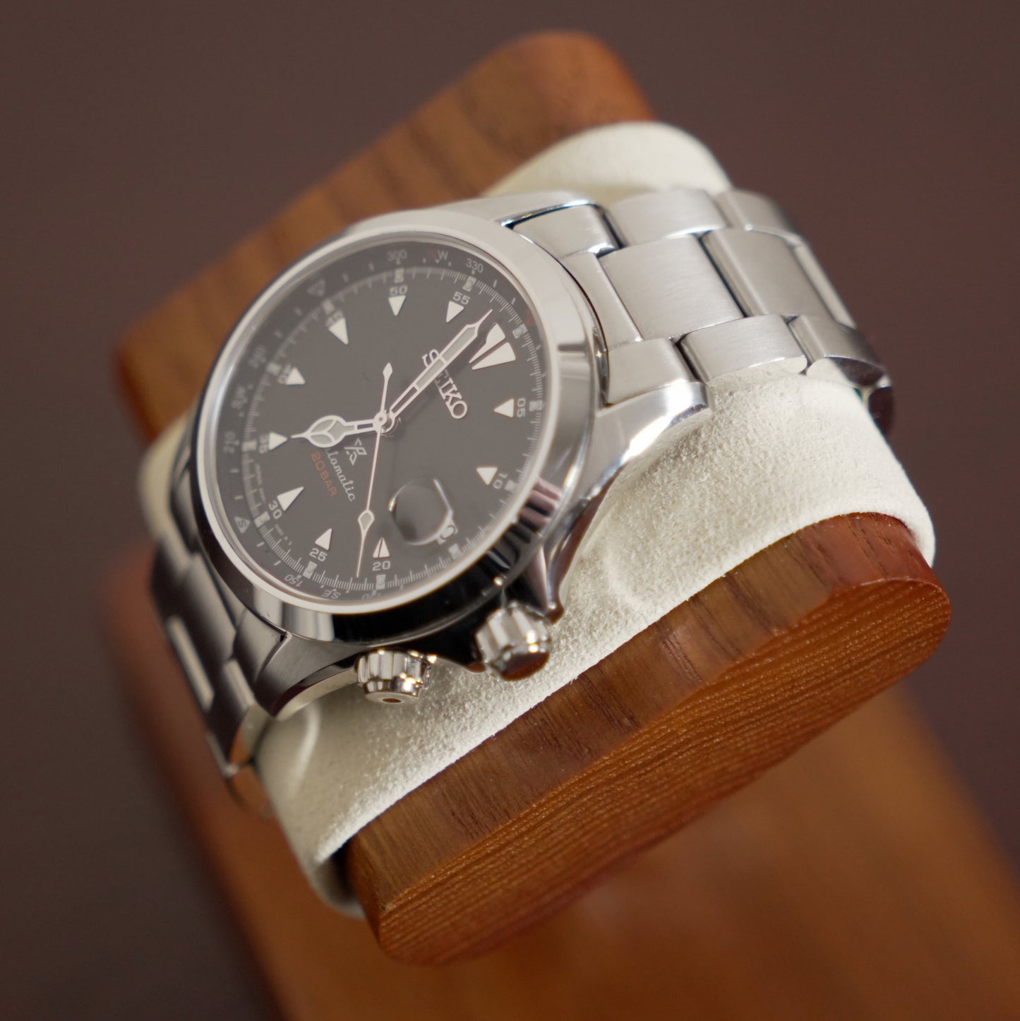 Pre-Owned Seiko Alpinist SPB117J1 Black Dial