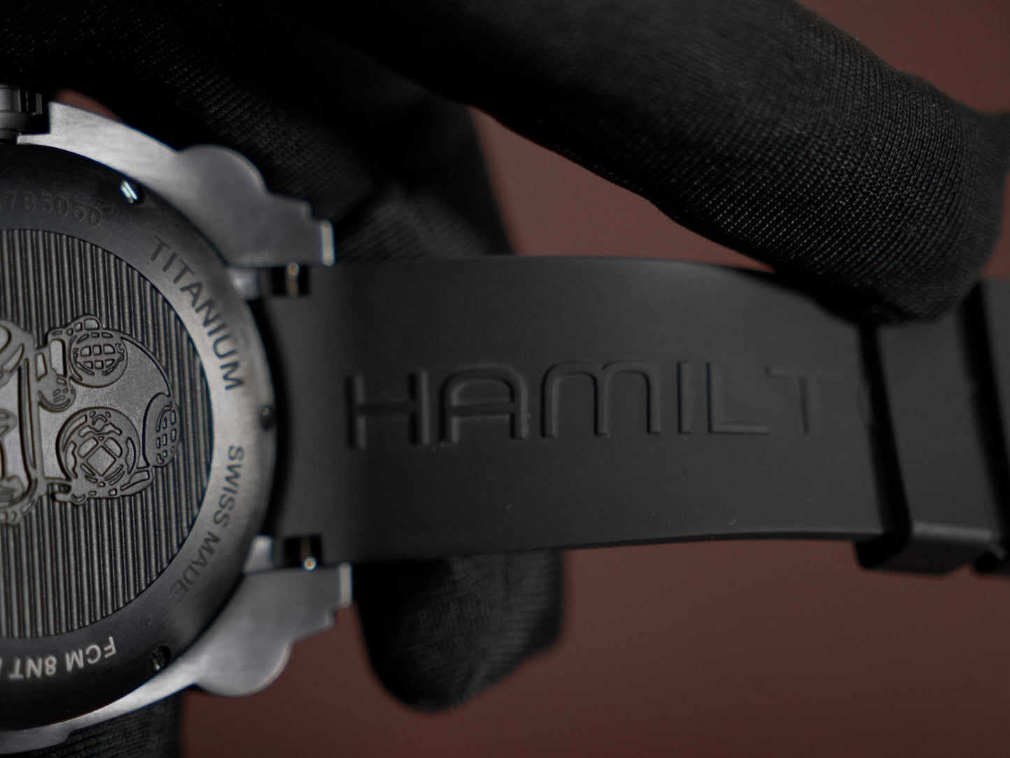 Pre-Owned Hamilton Khaki Navy BeLOWZERO Auto Titanium H78505330