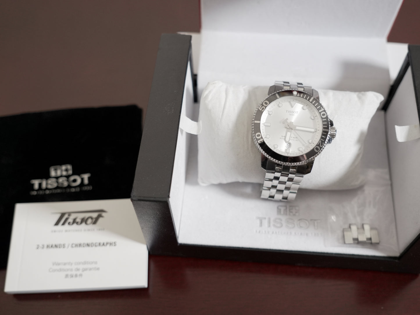 Pre-Owned Tissot Seastar Powermatic 80 Silver Dial