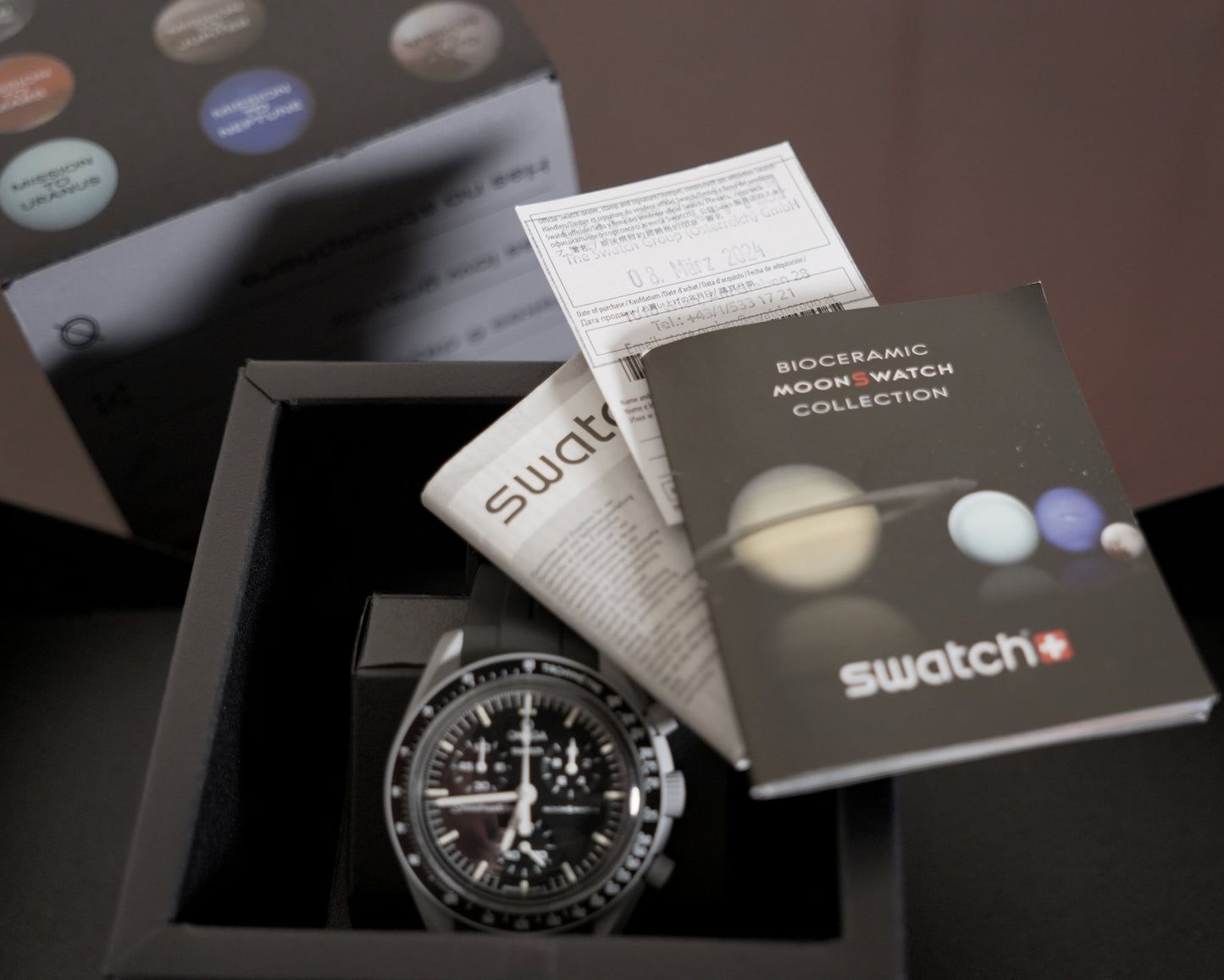 Pre-Owned Omega X Swatch Speedmaster MoonSwatch Mission To The Moon