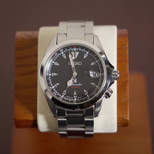 Pre-Owned Seiko Alpinist SPB117J1 Black Dial