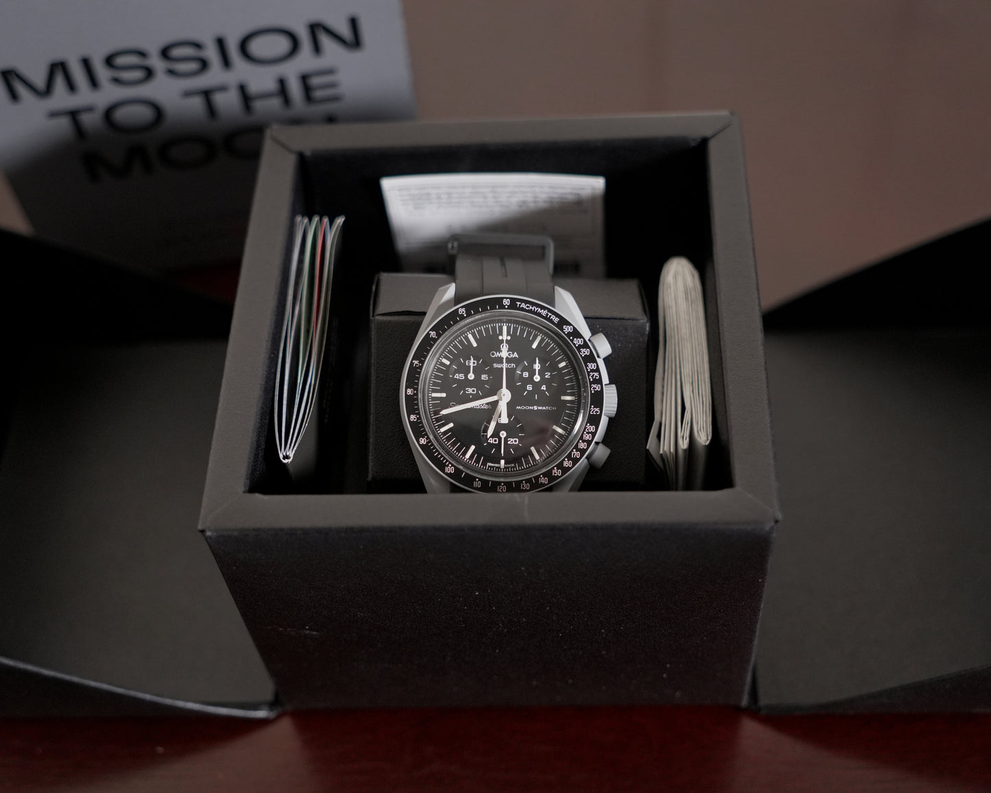 Pre-Owned Omega X Swatch Speedmaster MoonSwatch Mission To The Moon