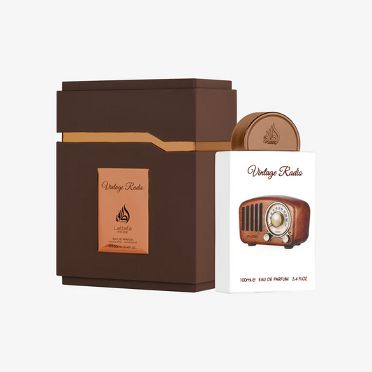 Lattafa Pride Vintage Radio EDP Sample
