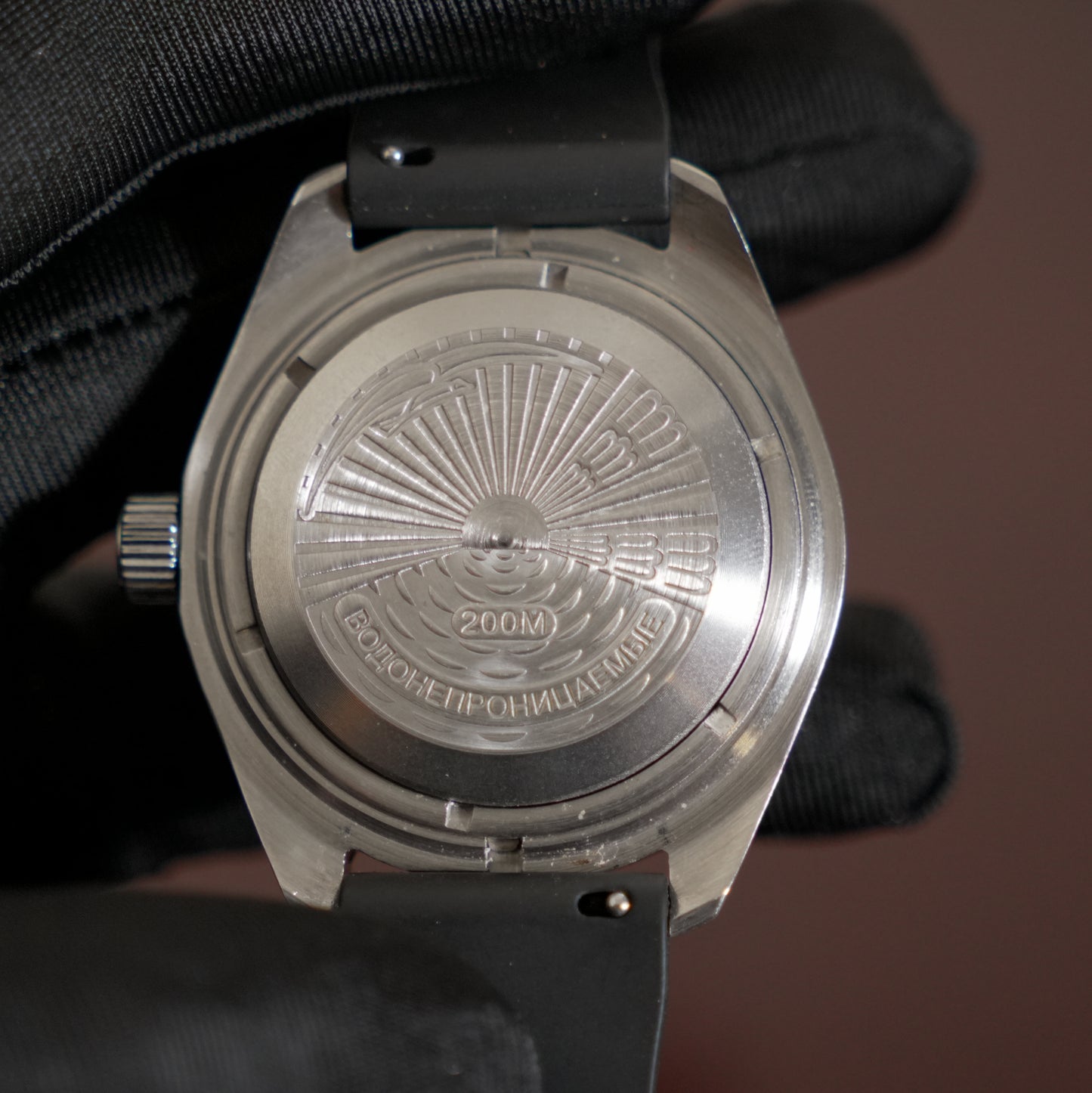 Pre-Owned Vostok Amphibia Komandirskie 24 Hour Dial Dive