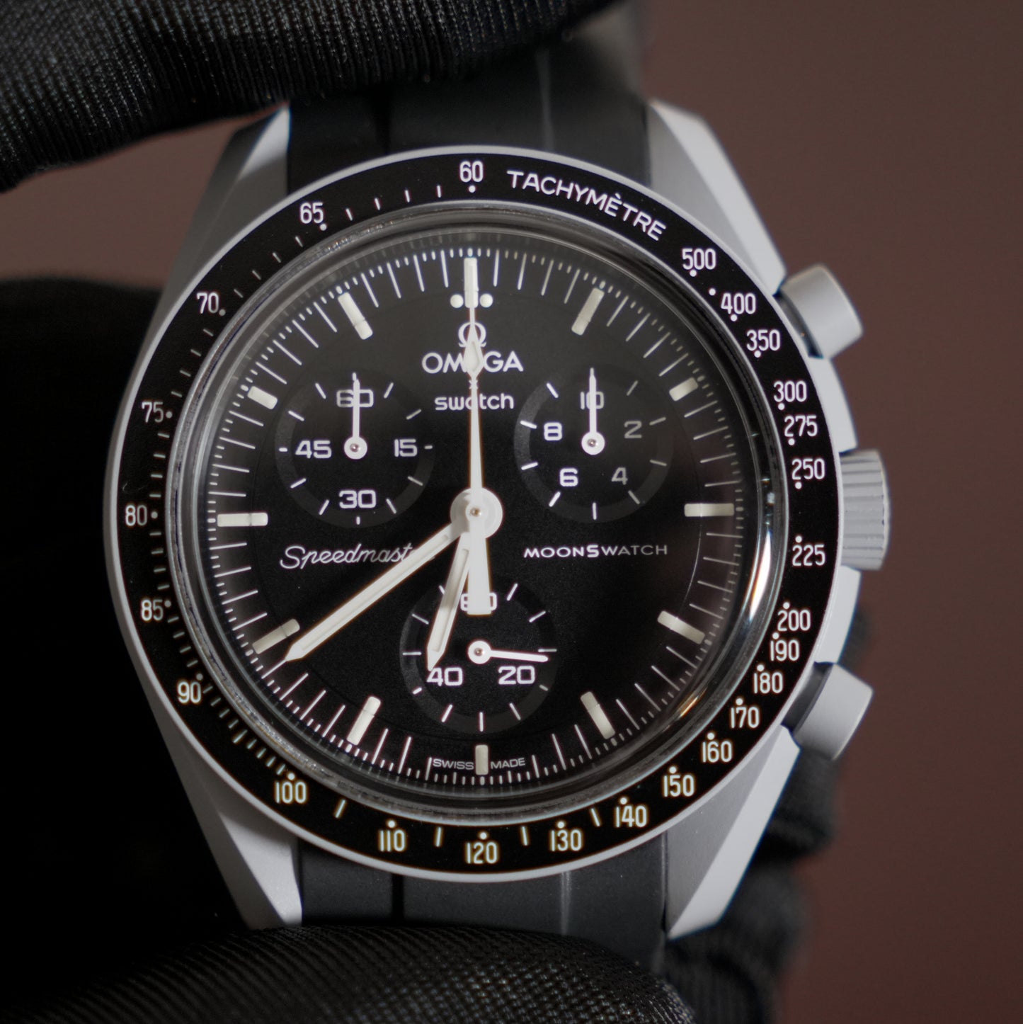 Pre-Owned Omega X Swatch Speedmaster MoonSwatch Mission To The Moon