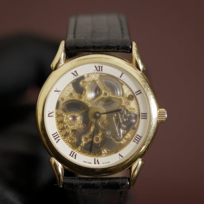 Pre-Owned Hamilton 9928 Skeleton Manual Wind