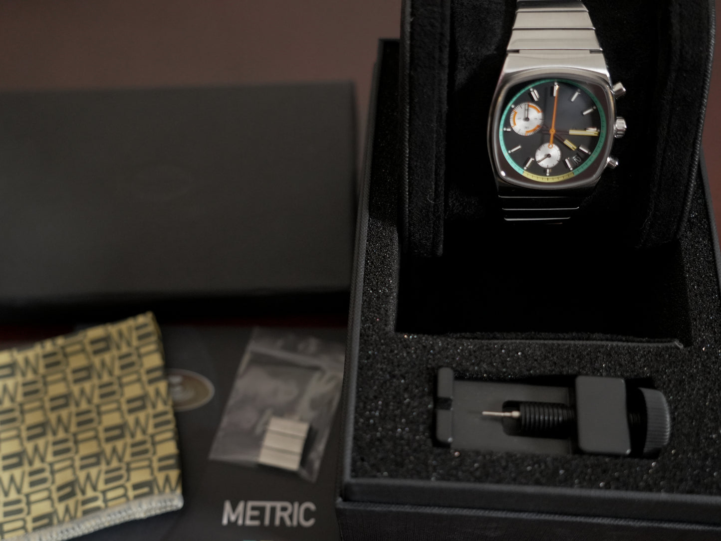 Pre-Owned Brew Metric Retro Dial Chronograph