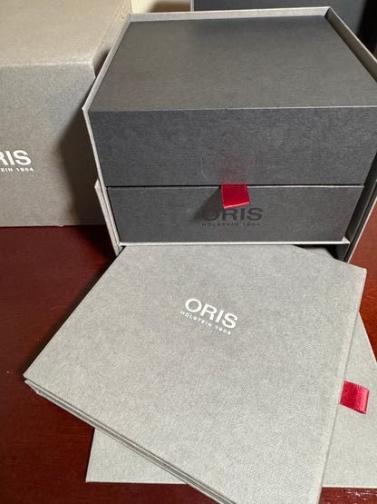 New Oris Big Crown Pointer Date Bronze/Blue
