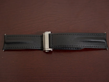Pre-Owned Hamilton American Classic Black Leather Strap 22mm