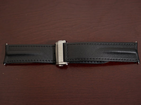 Pre-Owned Hamilton American Classic Black Leather Strap 22mm