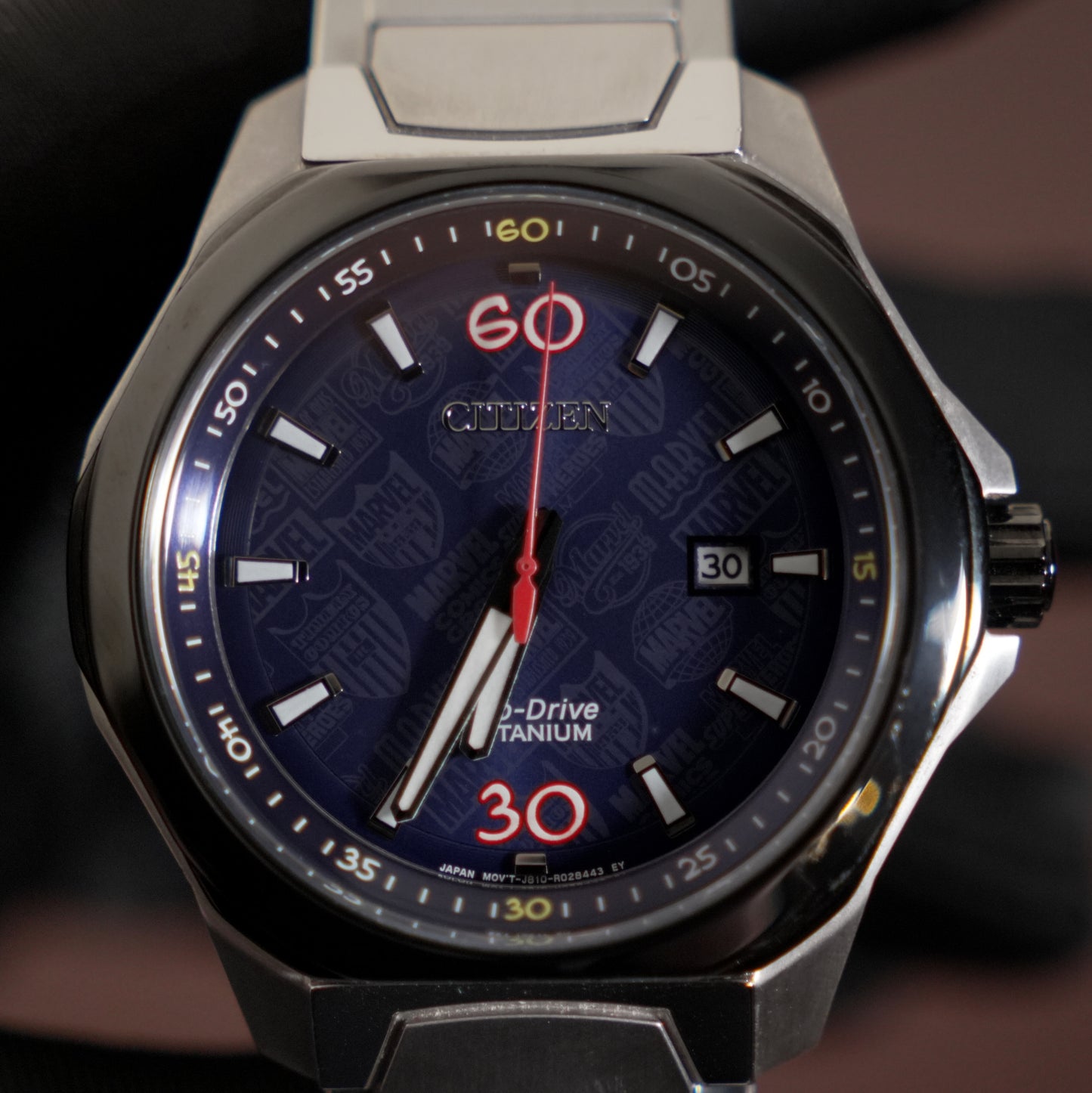 Pre-Owned Citizen X Marvel 80th Anniversary Super Titanium 1366/1936